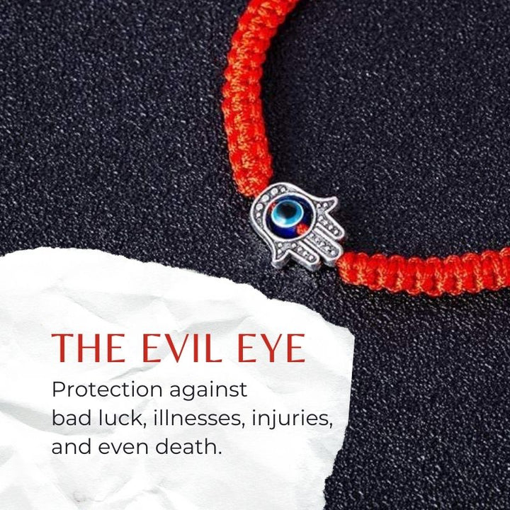 Hamsa Hand Red String Bracelet – Protection from the Evil Eye
