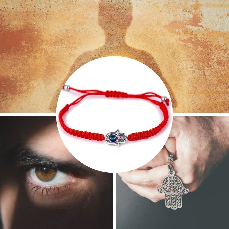 Hamsa Hand Red String Bracelet – Protection from the Evil Eye