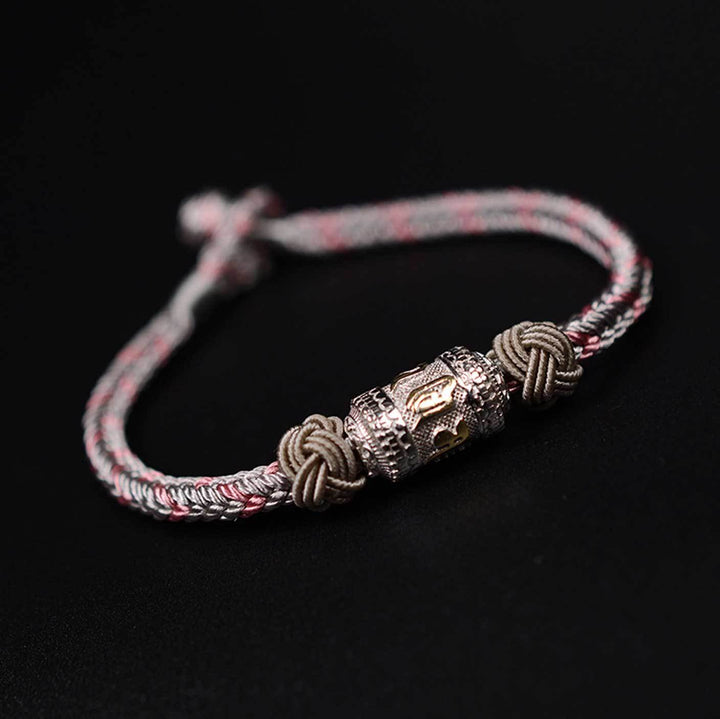 Tibetan Mantra Bracelet – Sacred Knot Jewelry for Luck, Protection & Positive Energy