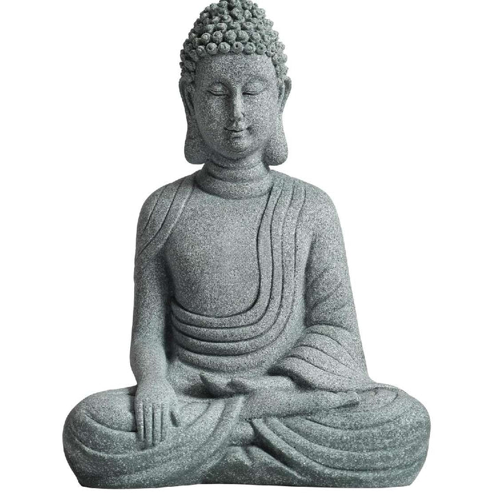 Little Buddha Stone Statue – Meditation Decor for Peace & Mindfulness