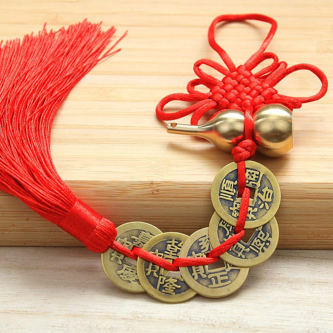 Feng Shui Brass Gourd – Wu Lou Charm for Health, Luck & Protection Description