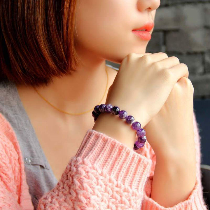 Amethyst Purifying Bracelet – Cleanse Negativity, Embrace Inner Peace