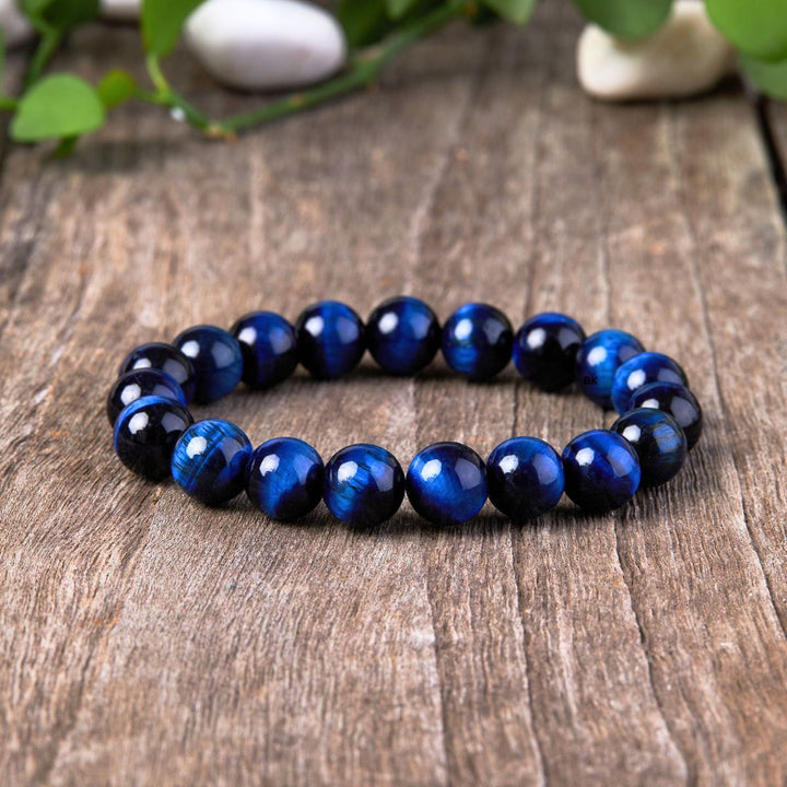 Blue Tiger’s Eye Bracelet – Unlock Confidence, Creativity & Calm
