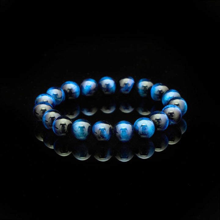 Blue Tiger’s Eye Bracelet – Unlock Confidence, Creativity & Calm