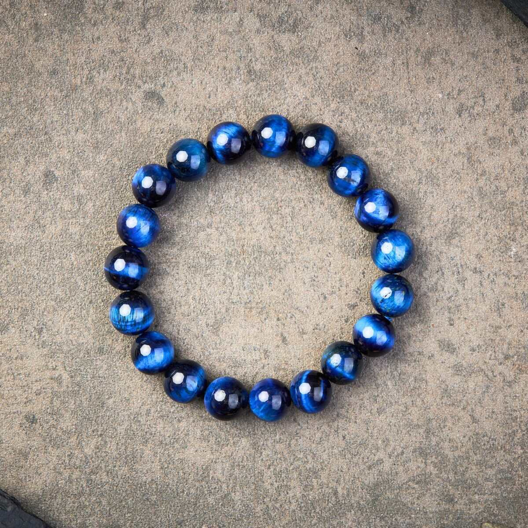 Blue Tiger’s Eye Bracelet – Unlock Confidence, Creativity & Calm