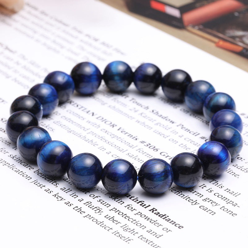 Blue Tiger’s Eye Bracelet – Unlock Confidence, Creativity & Calm