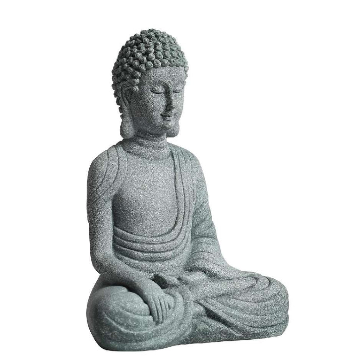 Little Buddha Stone Statue – Meditation Decor for Peace & Mindfulness