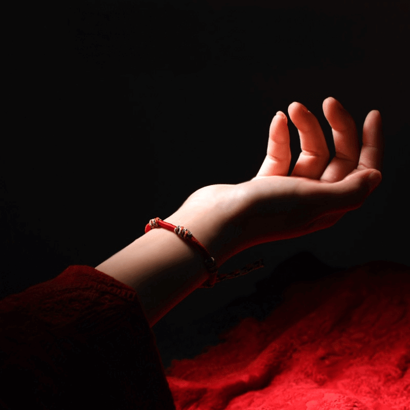 Lucky Buddhist Monk Bracelet – Five Colors of Blessings & Enlightenment