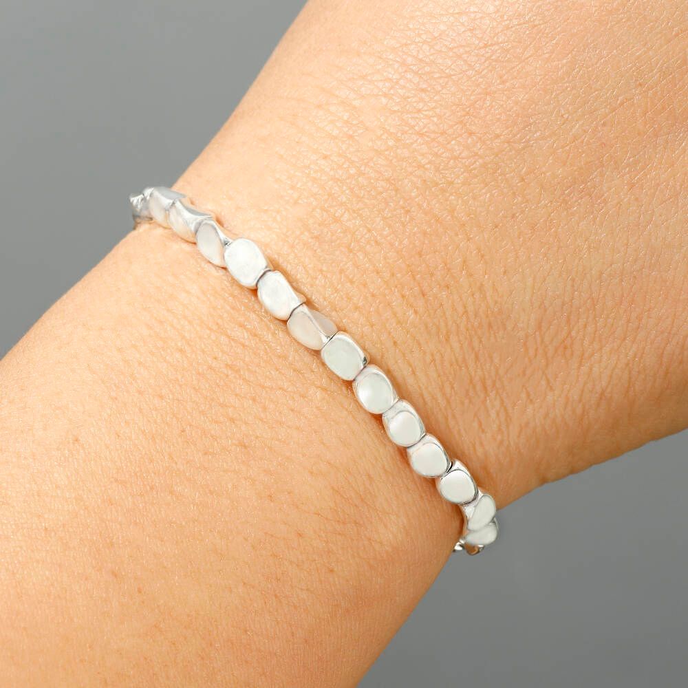 Tibetan Copper Beads Bracelet – Handmade Spiritual Jewelry for Healing, Strength & Protection