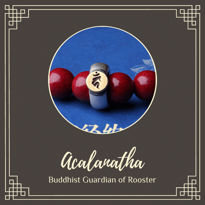Buddhist Guardian Deities Bracelet – Divine Protection & Zodiac Blessings