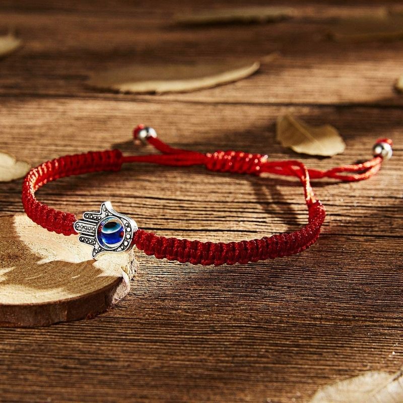 Hamsa Hand Red String Bracelet – Protection from the Evil Eye