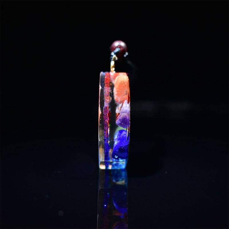 Chakra Orgonite Necklace – Full-Spectrum Energy Balance & EMF Shield