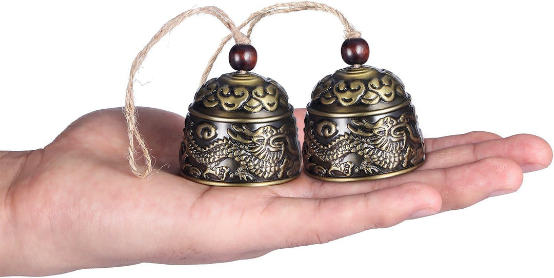Feng Shui Dragon Wind Chimes – Vintage Good Luck Blessing Bells