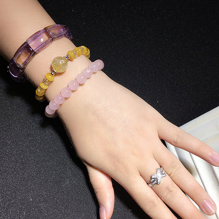 Rose Quartz Love Bracelet – Inspire Love & Emotional Healing