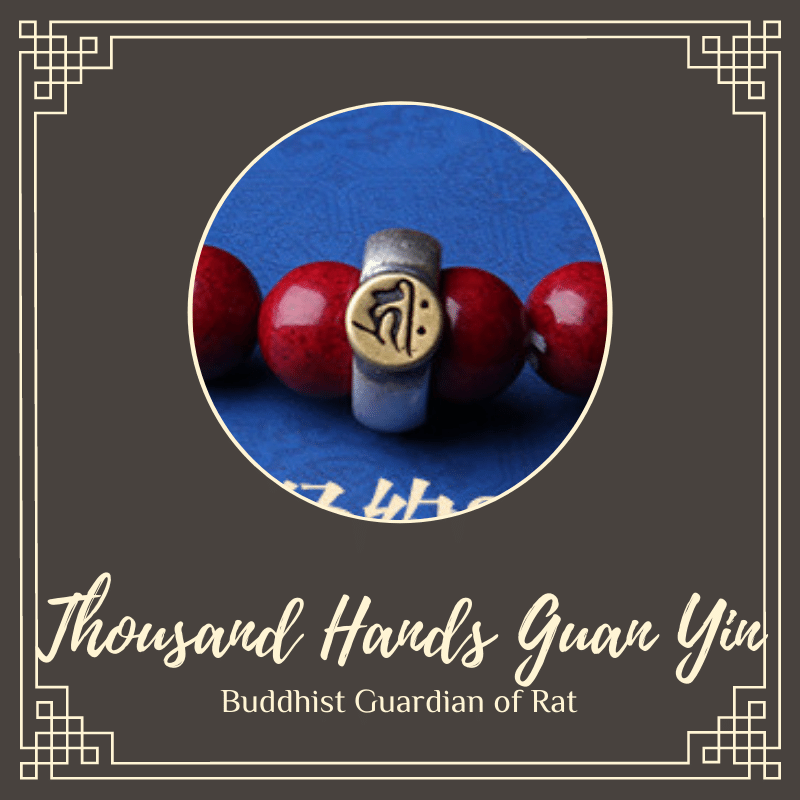 Buddhist Guardian Deities Bracelet – Divine Protection & Zodiac Blessings